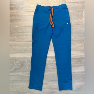 FIGS Yola Skinny Scrub Pants - Alps Blue - Size Small Tall